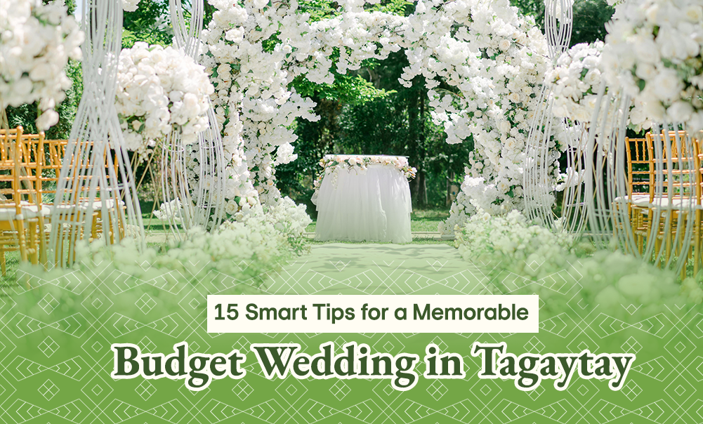 Tips for a memorable budget wedding